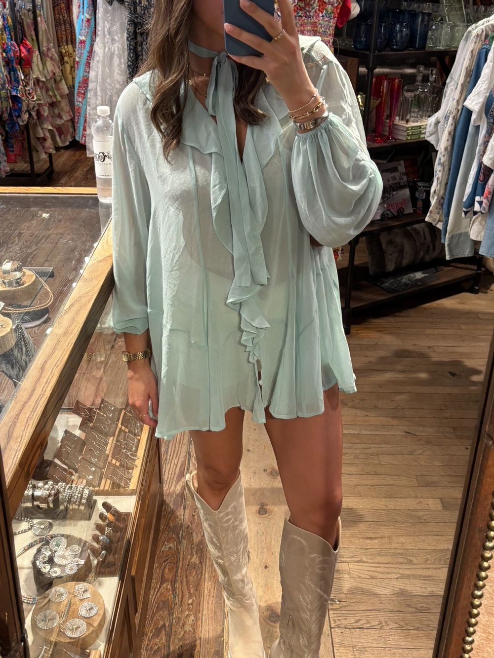 Dreamland Solid Tunic Top - free people